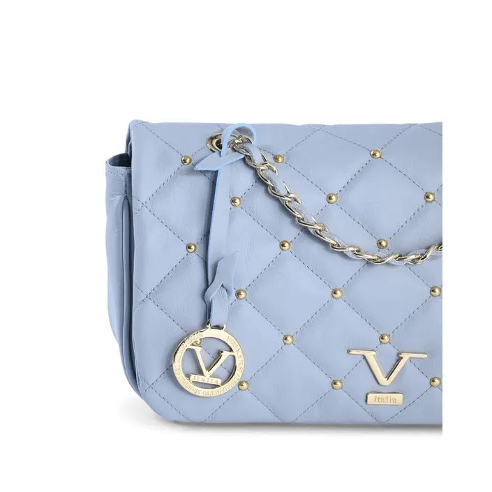 19V69 Italia By Versace borsa elegante azzurro   