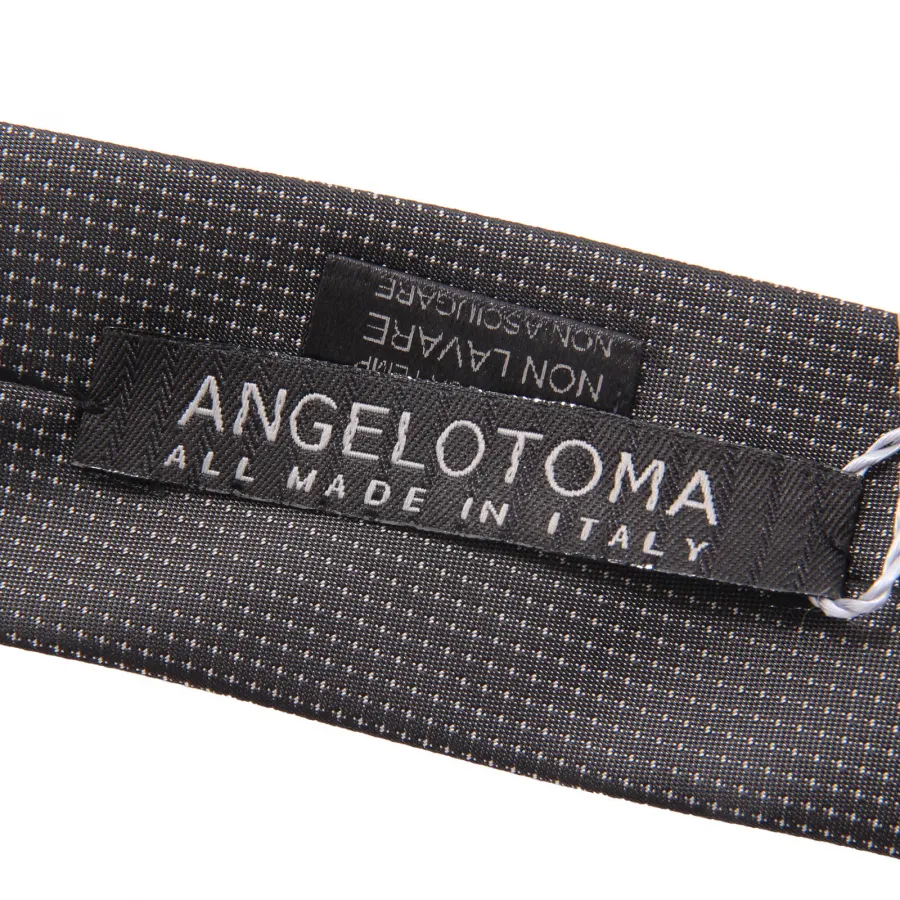 2083AM cravatta uomo ANGELO TOMA man fixed knot tie