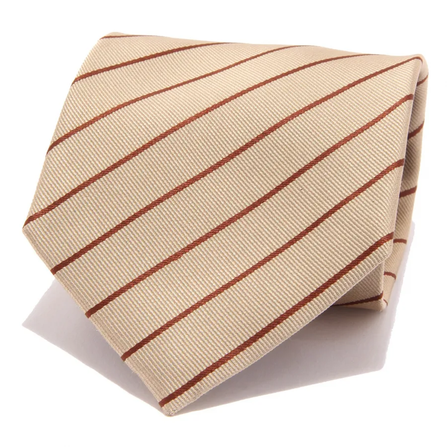 5341S cravatta uomo BIAGIOTTI UOMO seta oro/rosso silk tie men