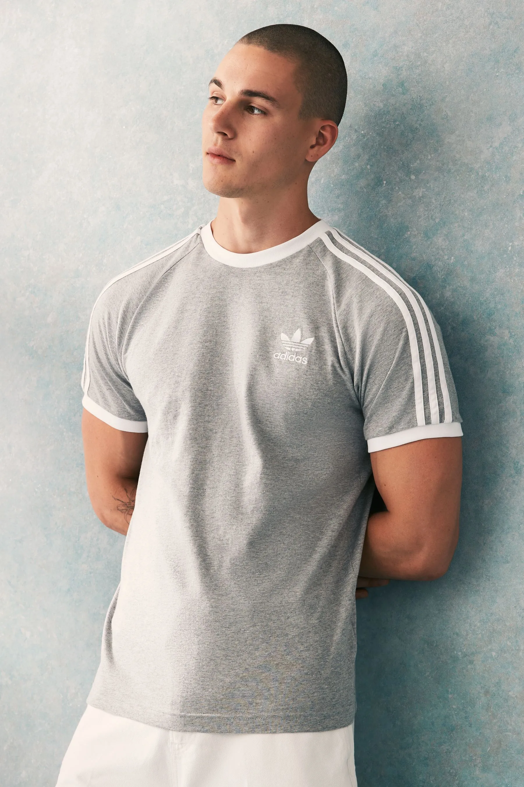 adidas Adicolour Classics 100% Cotton 3-Stripes T-Shirt    