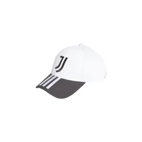 ADIDAS CAPPELLO JUVENTUS 2021/22 3 STRIPES HOME UFFICIALE - JUVE BB CAP - BIANCO/NERO