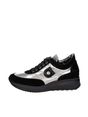 Agile By Rucoline  SNEAKERS BASSA 1304(6) NERO/ARGENTO