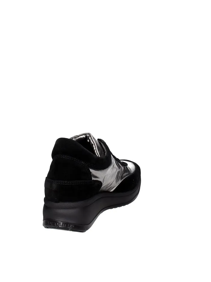 Agile By Rucoline  SNEAKERS BASSA 1304(6) NERO/ARGENTO