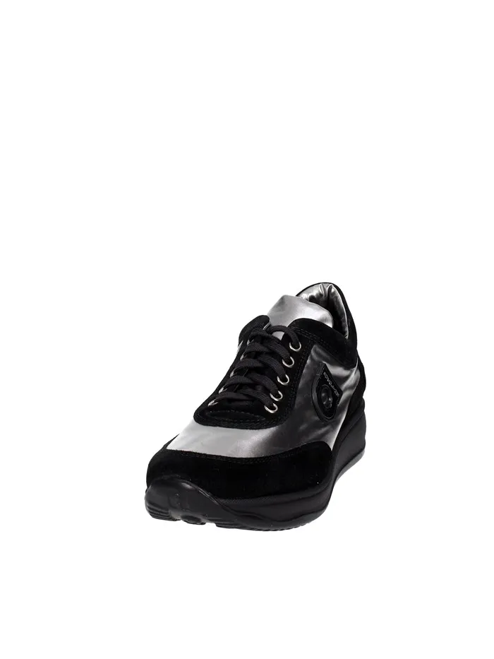 Agile By Rucoline  SNEAKERS BASSA 1304(6) NERO/ARGENTO