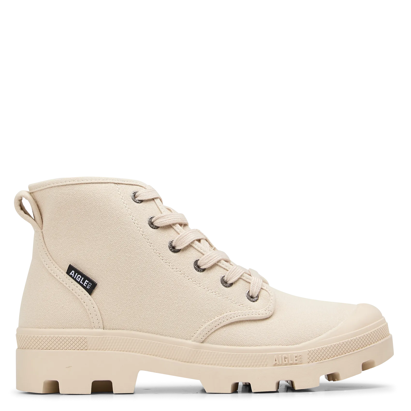  AIGLE   TENERE CVS - Stivali stringati in cotone | Beige