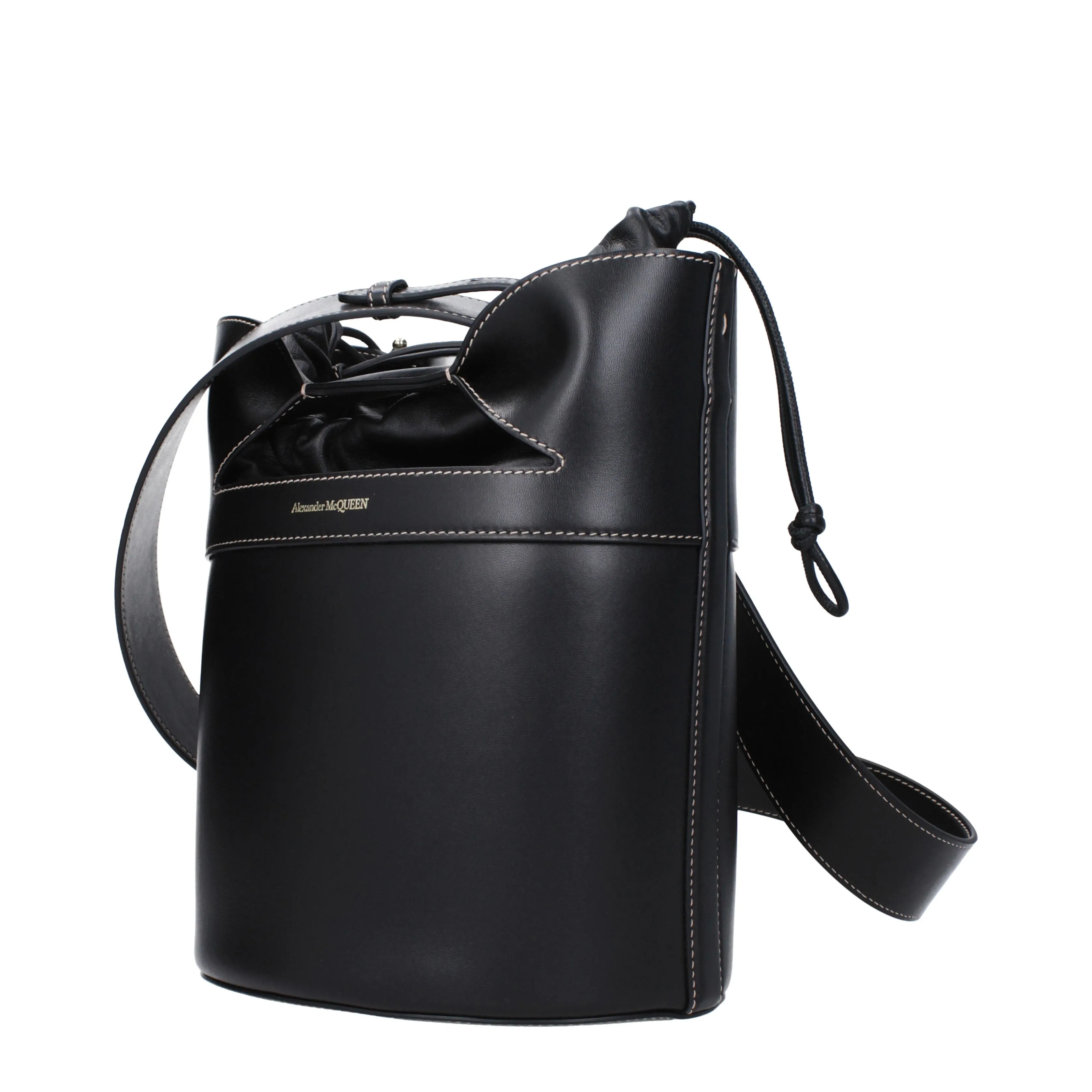 Alexander McQueen Borse a Mano Donna Pelle Nero