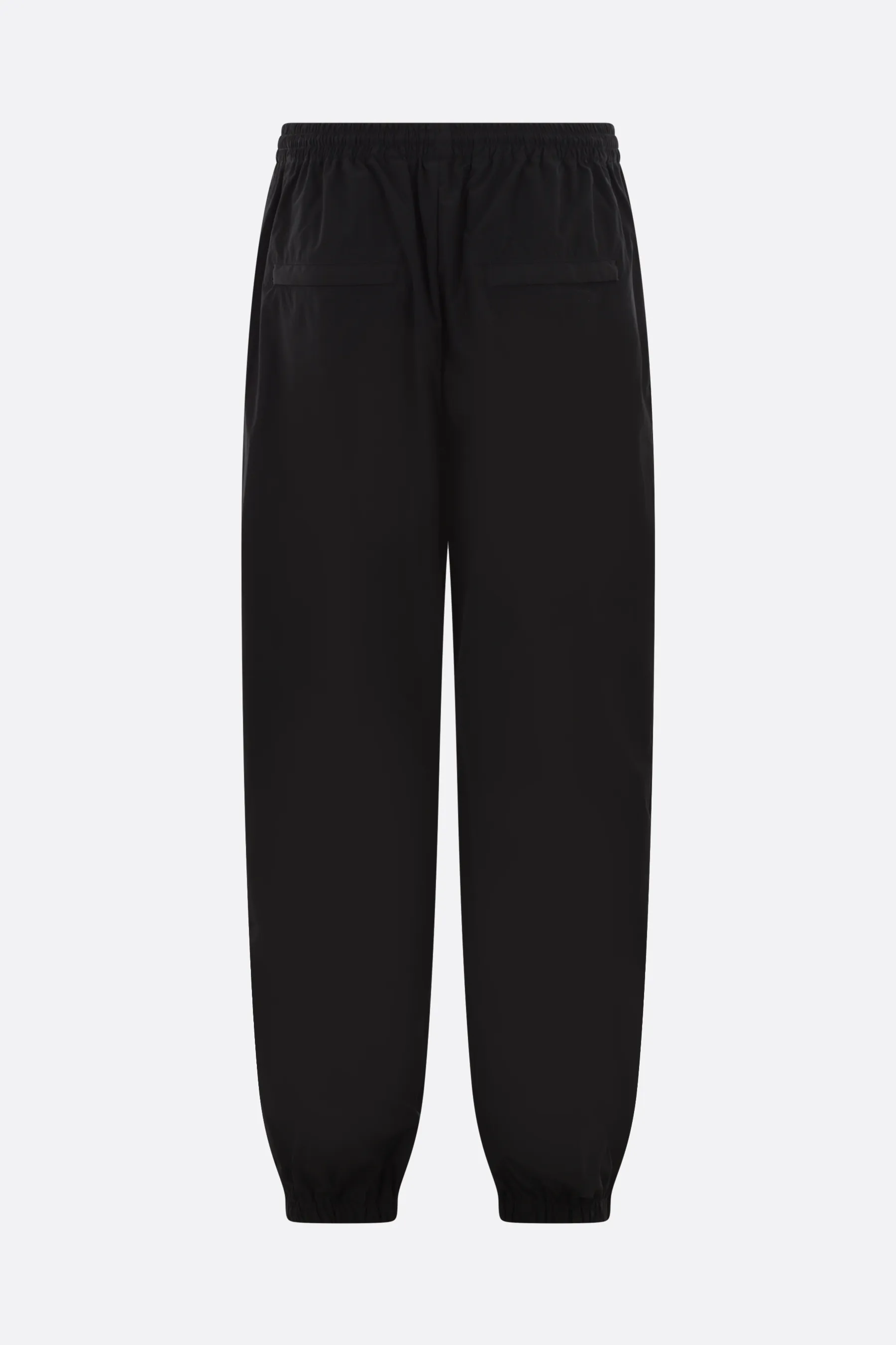  ALEXANDER WANG pantalone jogging in nylon stampa logo Puff 