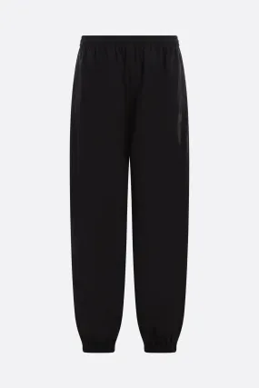  ALEXANDER WANG pantalone jogging in nylon stampa logo Puff 