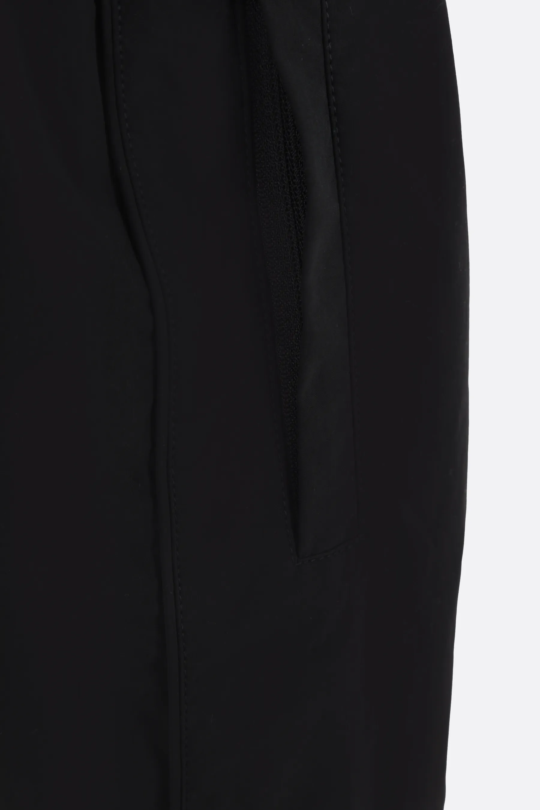  ALEXANDER WANG pantalone jogging in nylon stampa logo Puff 