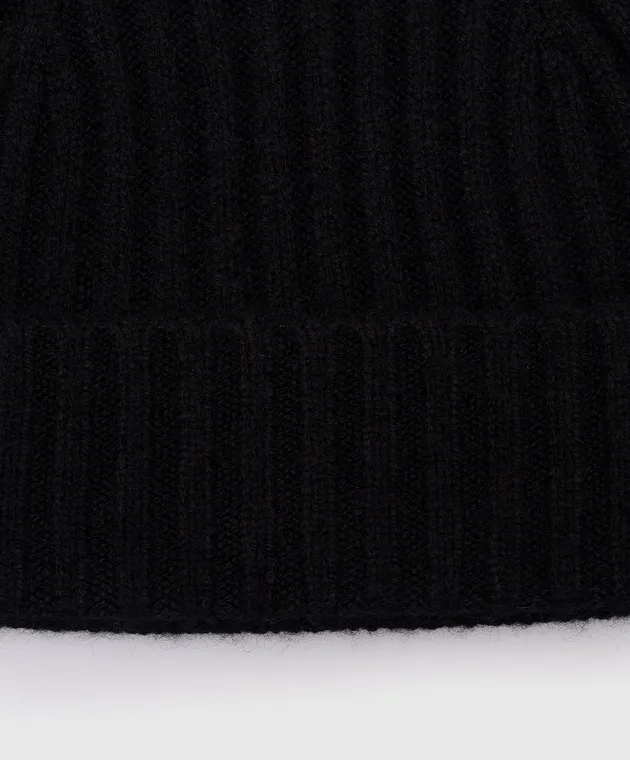 Allude Cappello in cashmere nero 23511430