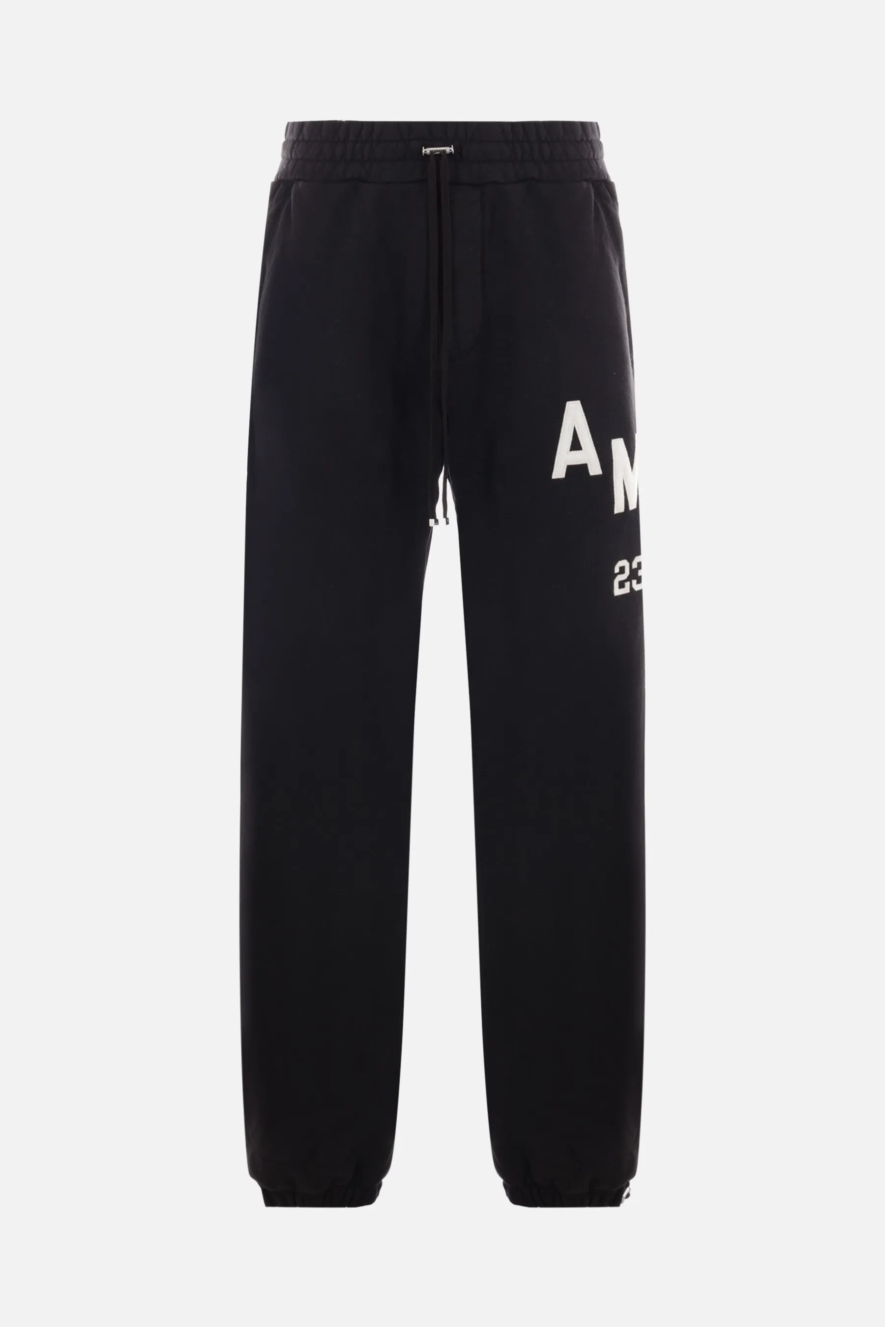  AMIRI pantalone jogging Hockey in jersey con patch logo 