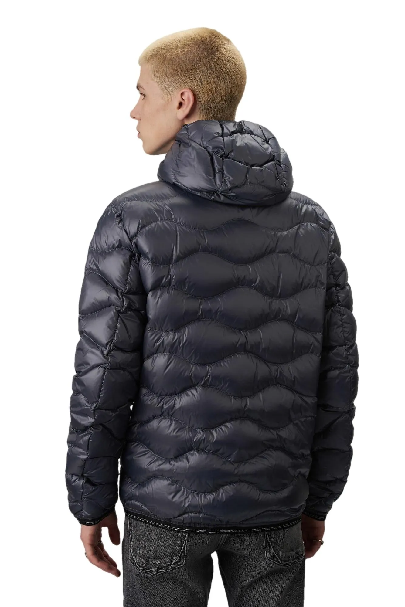 Blauer Cappotto Uomo