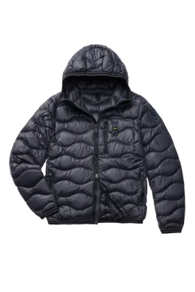 Blauer Cappotto Uomo