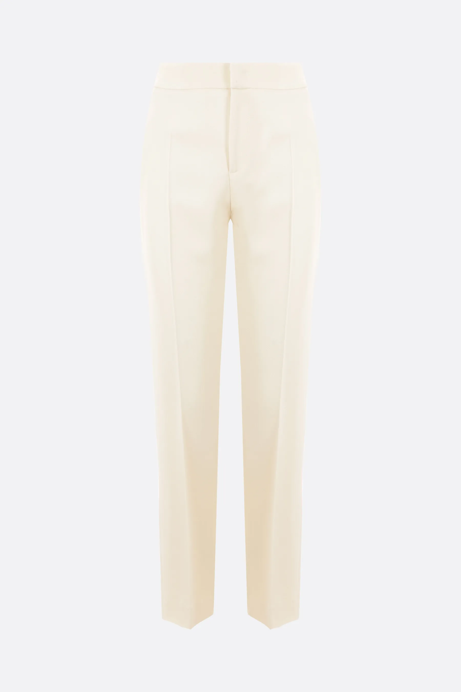  BLUMARINE pantalone slim-fit in sablé stretch 