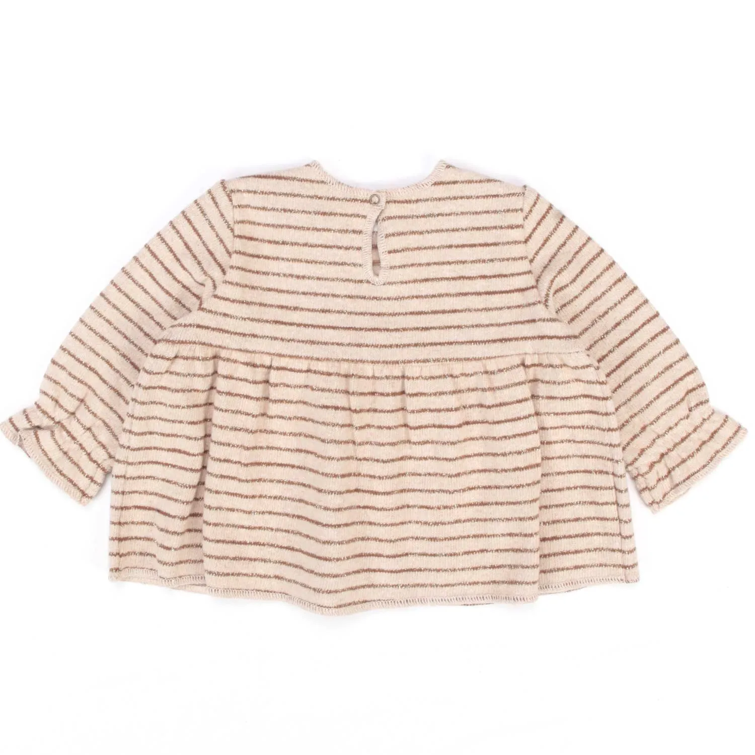 Blusa A Righe Neonata Bimba