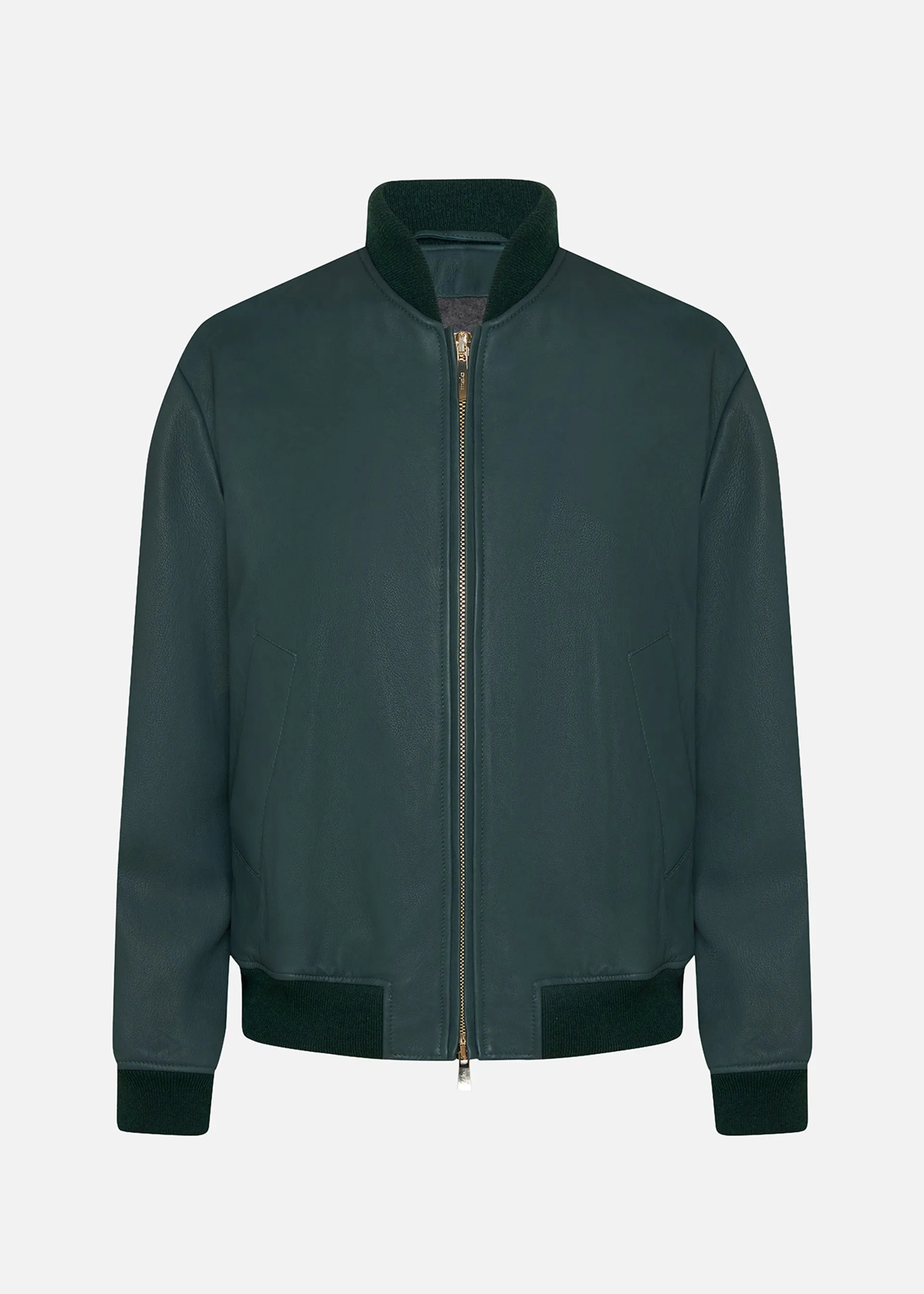 Bomber in pelle