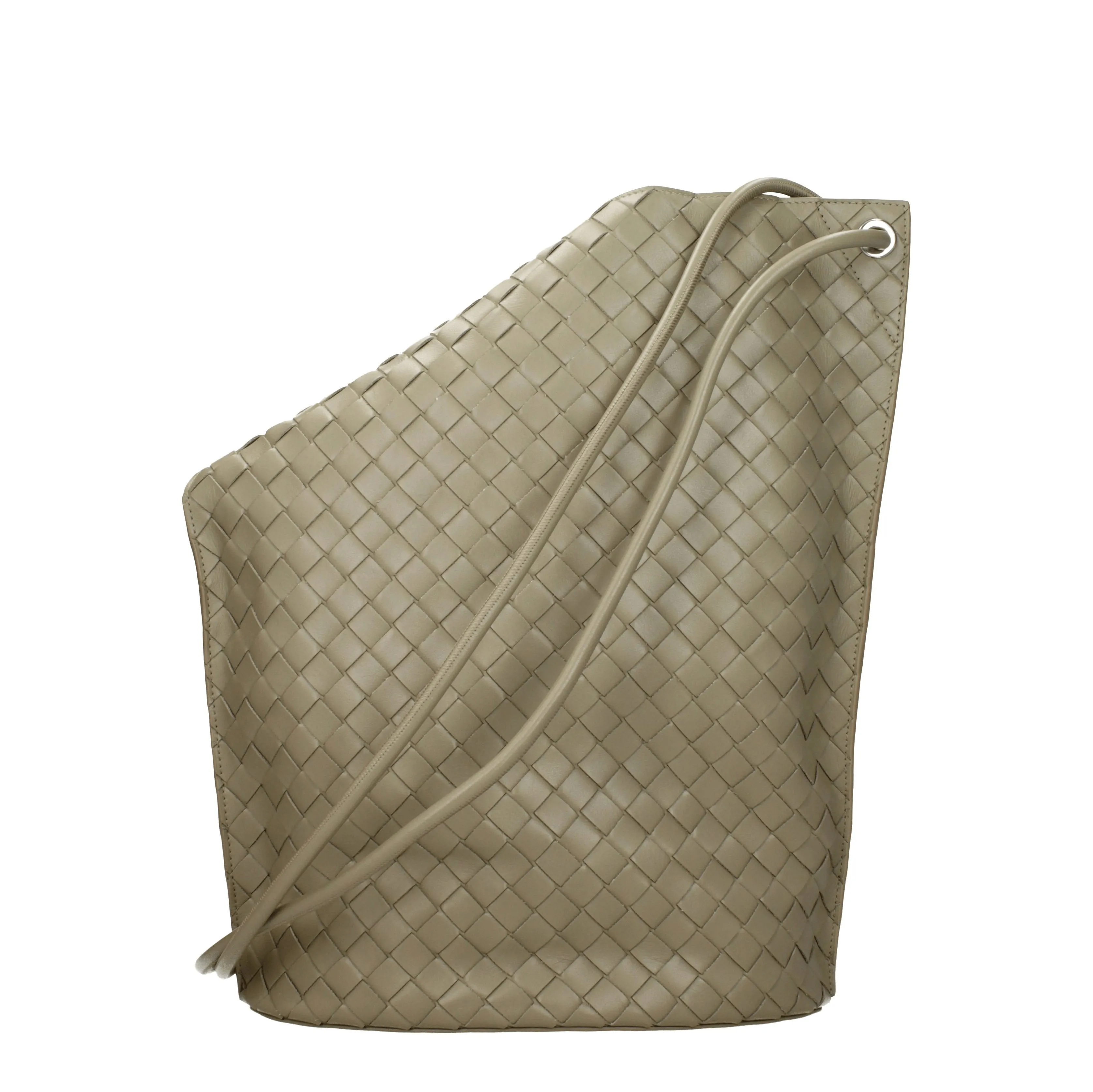 Bottega Veneta Borse a Spalla Donna Pelle Grigio/Talpa