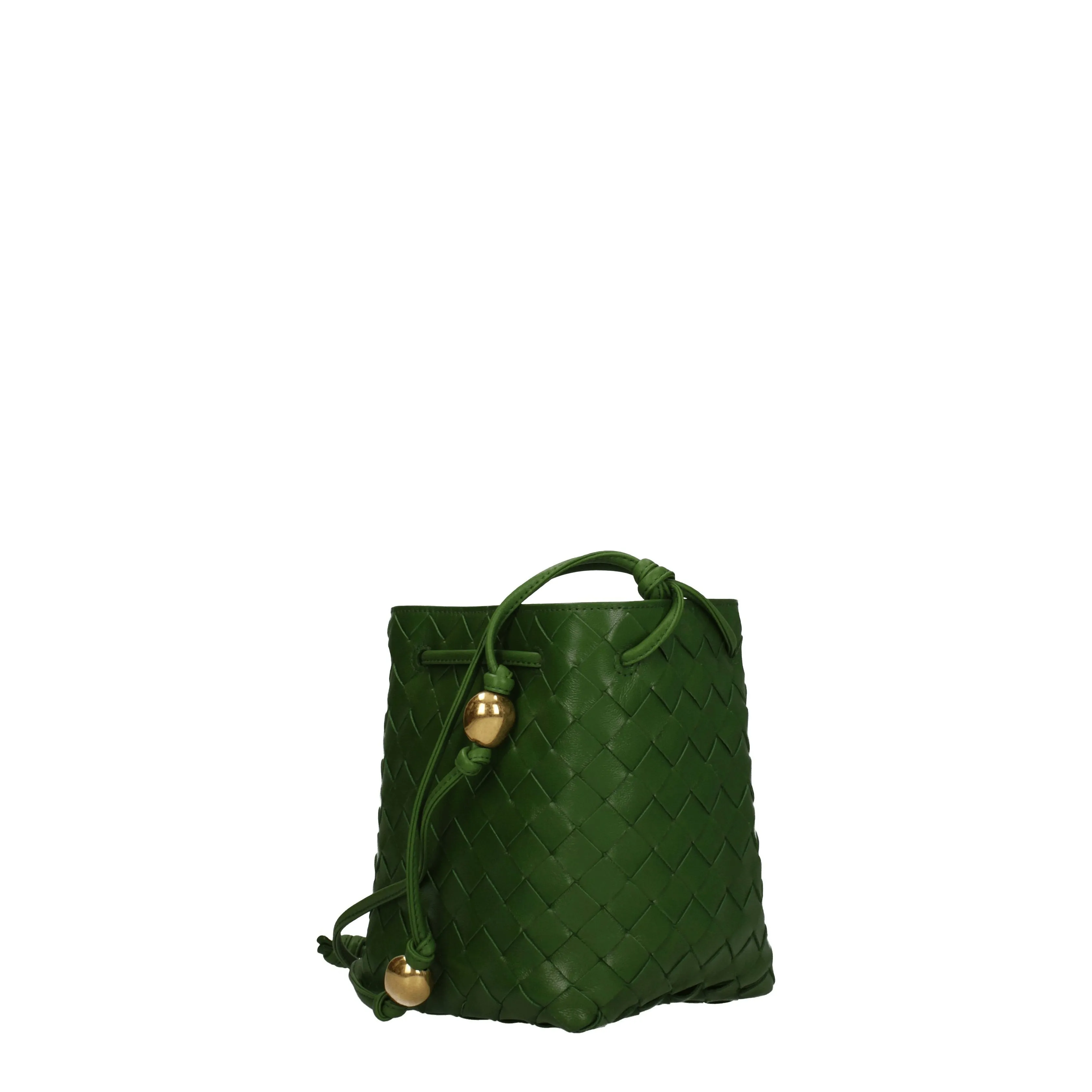 Bottega Veneta Borse a Spalla Donna Pelle Verde/Avocado