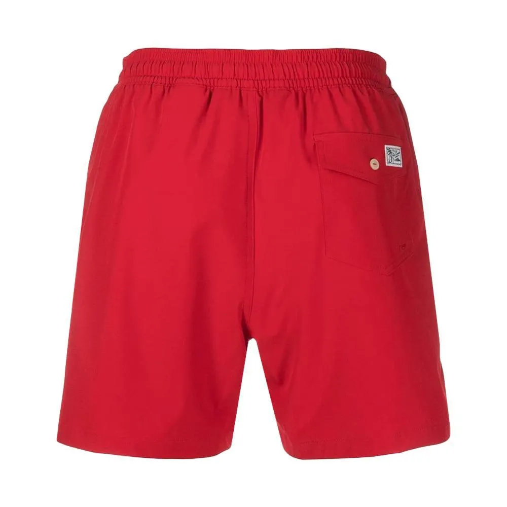  BOXER MARE RALPH LAUREN. ROSSO 