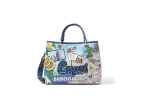 Braccialini Borsa Cartoline Capri B17620