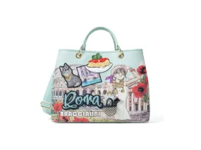 Braccialini Borsa Cartoline Roma B17621