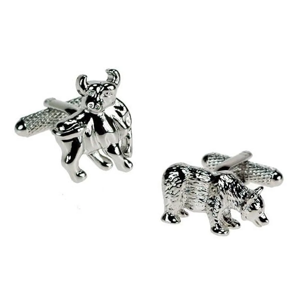 BULL & BEAR CUFFLINKS