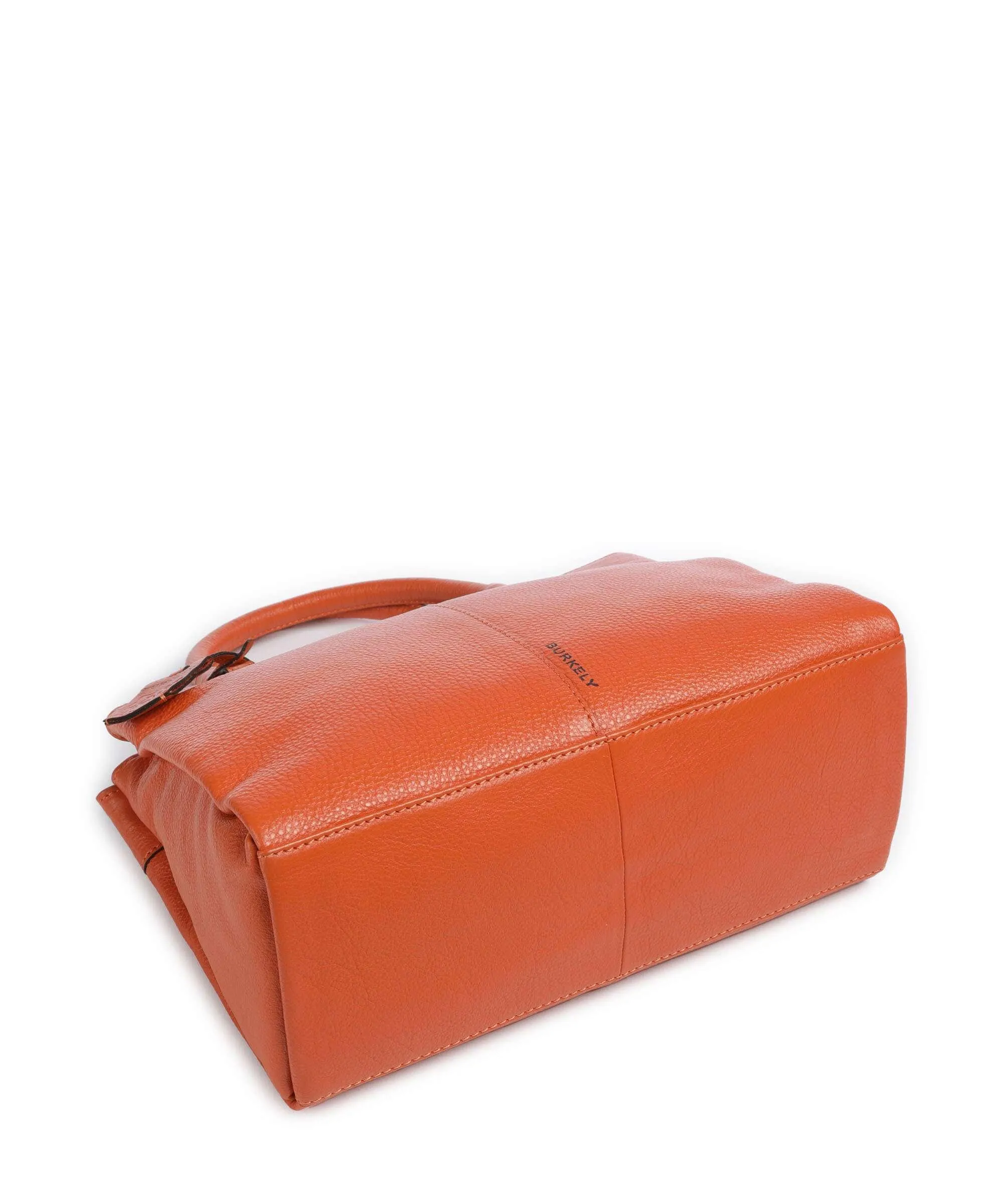  Burkely Radiant Raeven Borsa a mano pelle di vacchetta grana arancio  