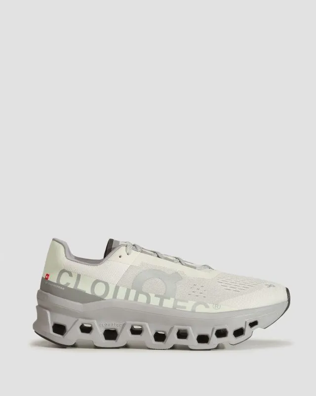 Buty biegowe męskie On Running Cloudmonster 6197788-ice-alloy