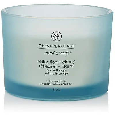 Candela ecologica Chesapeake Bay Candle Mind & Body colore Azzurro