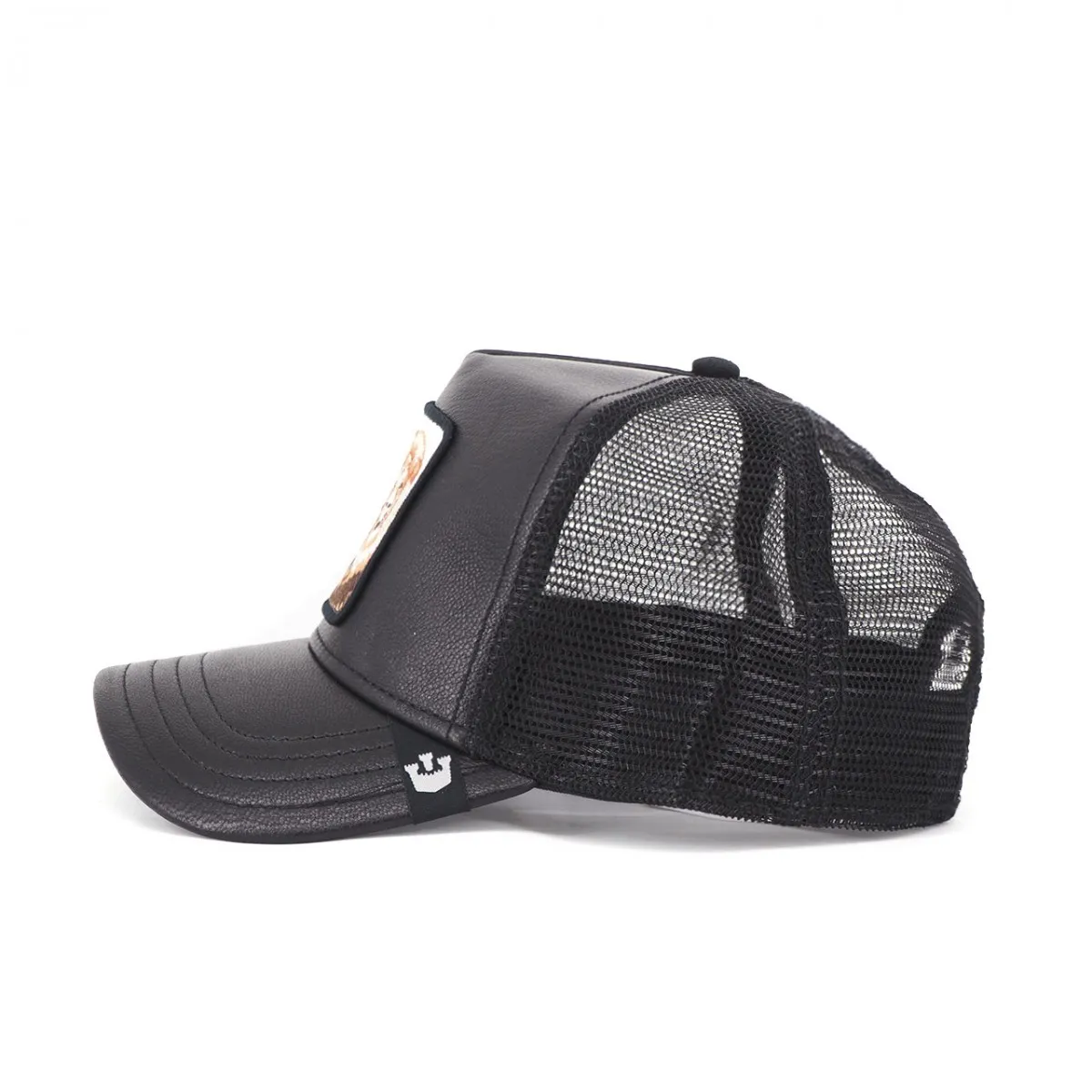 Cappello Da Baseball Leather King, Nero