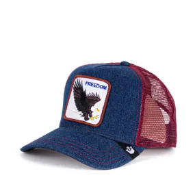 Cappello Da Baseball The Freedom Eagle, Blu