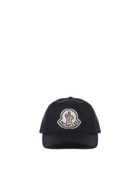 CAPPELLO IN COTONE CON PATCH LOGO