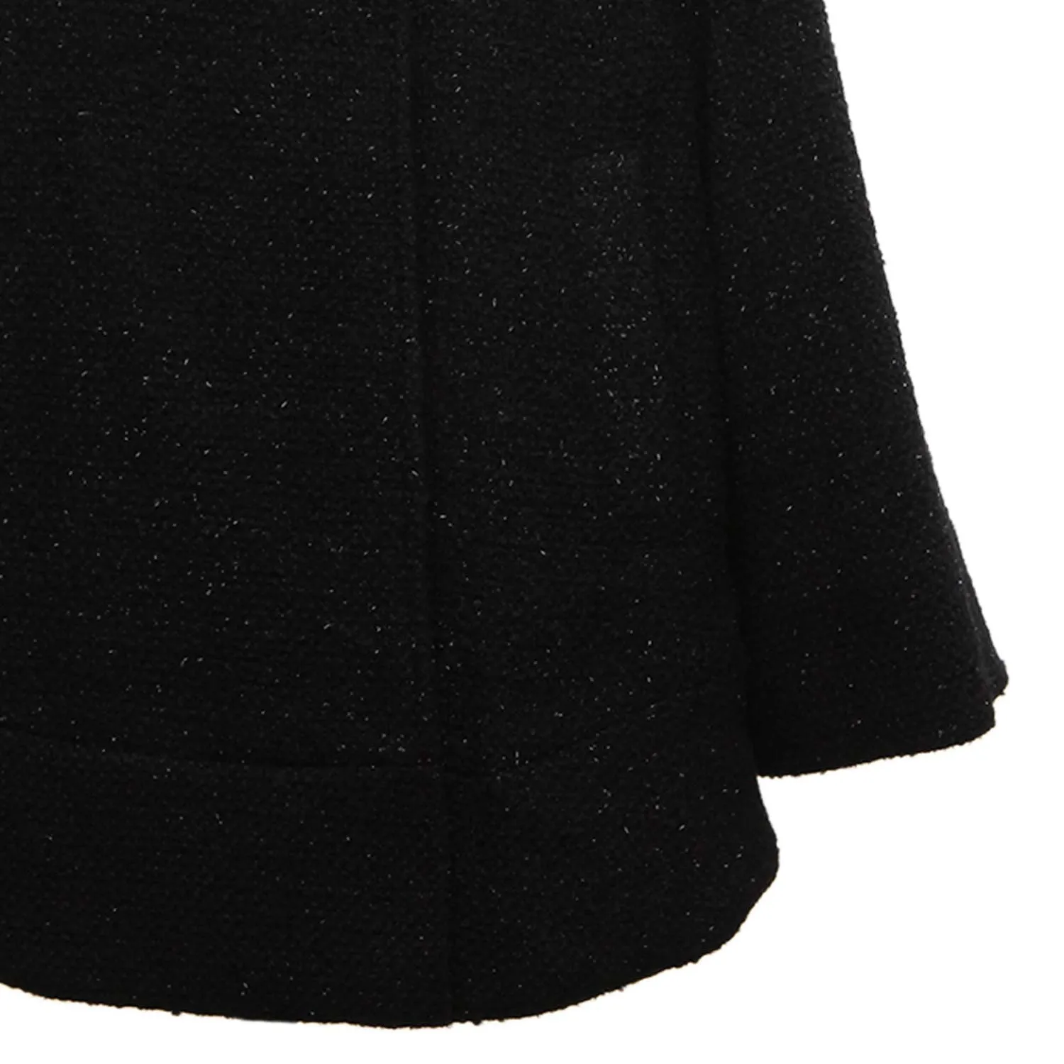 Cappotto Cappa Nero Girl