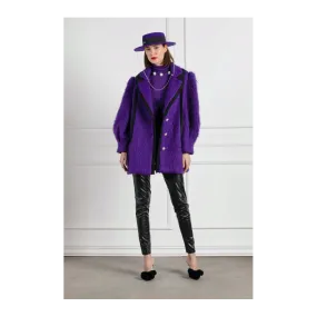 cappotto viola