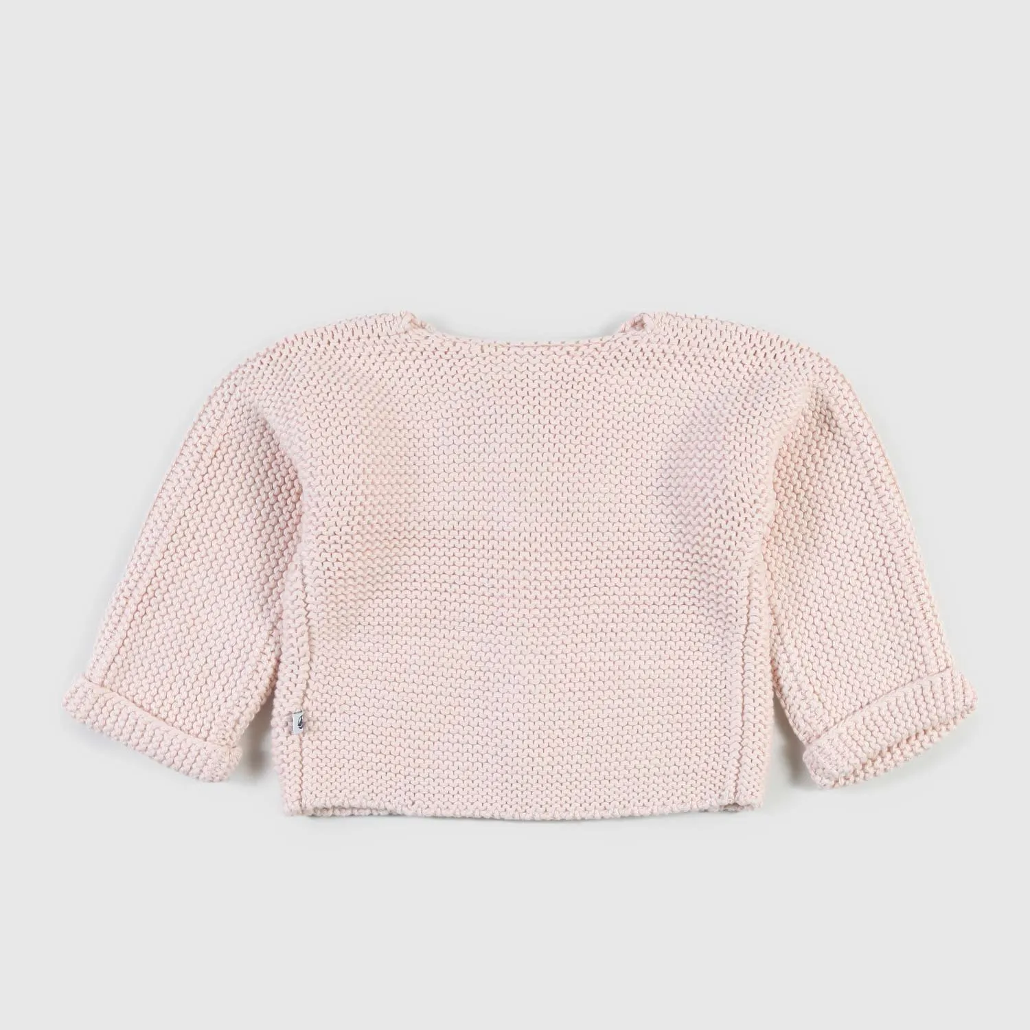 Cardigan Rosa Chiaro Neonato