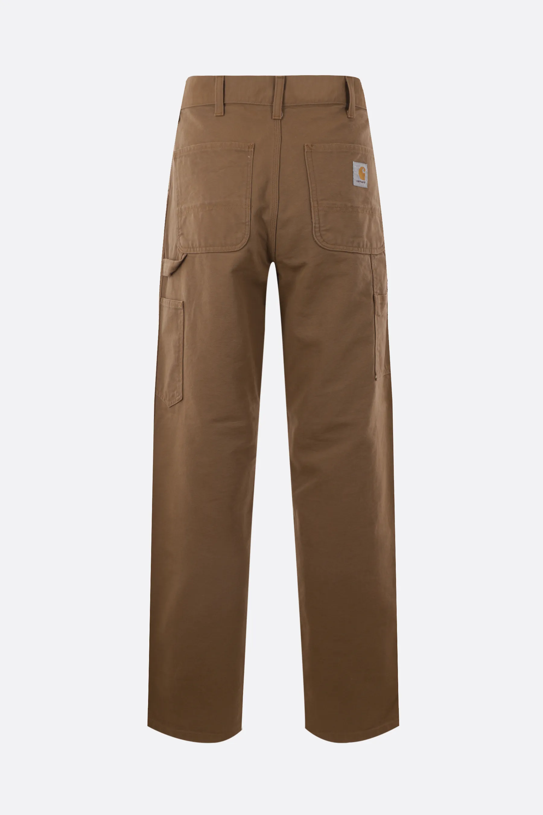  CARHARTT WIP pantalone Single Knee in canvas Dearborn organico 