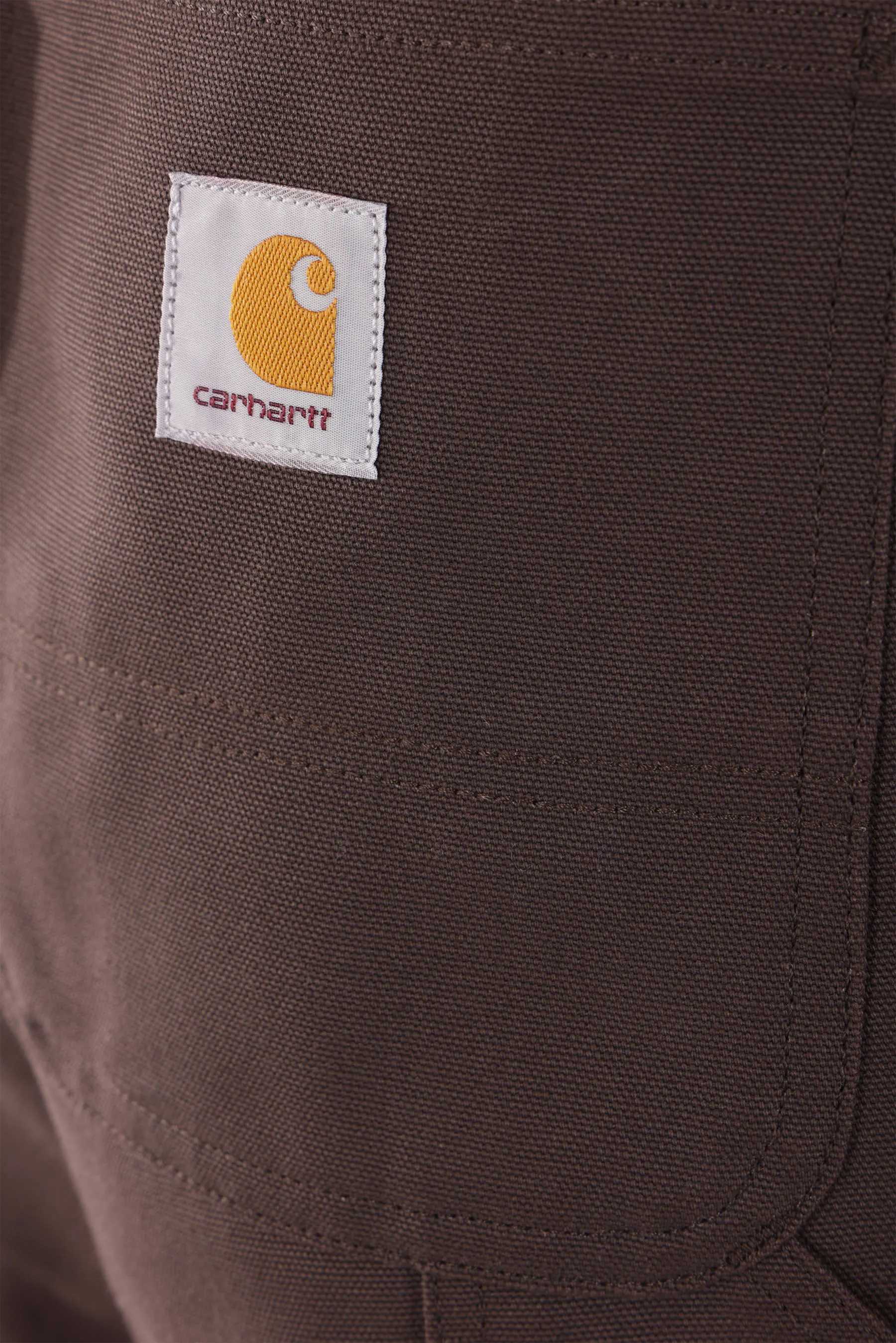  CARHARTT WIP pantalone Single Knee in canvas organico Dearborn 