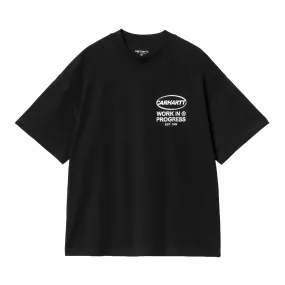 Carhartt Wip T-Shirt uomo manica corta Body Of Work Nera