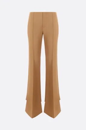  CHLOÉ pantalone slim-fit in lana grain de poudre 