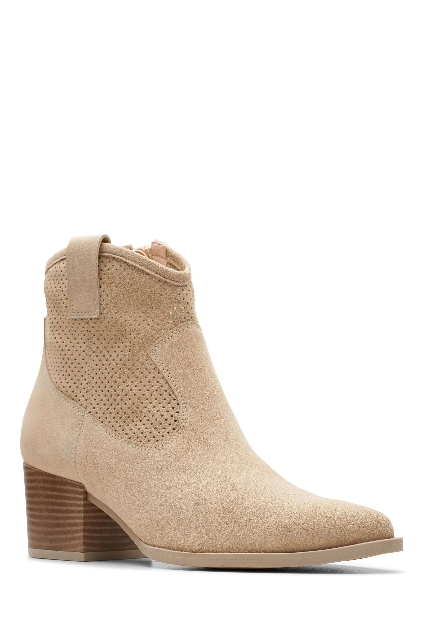 Clarks - Stivali western scamosciata con Rae    