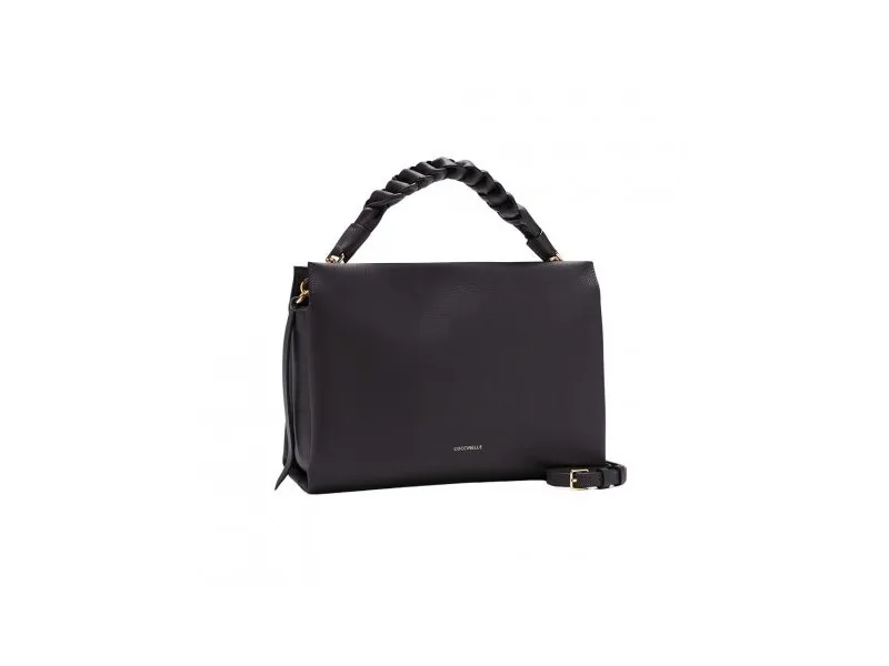 Coccinelle Borsa a spalla Boheme Medium E1m50190201 374-noir-cuir