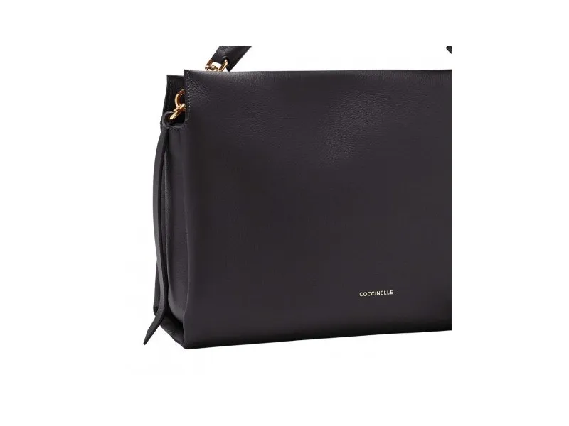 Coccinelle Borsa a spalla Boheme Medium E1m50190201 374-noir-cuir