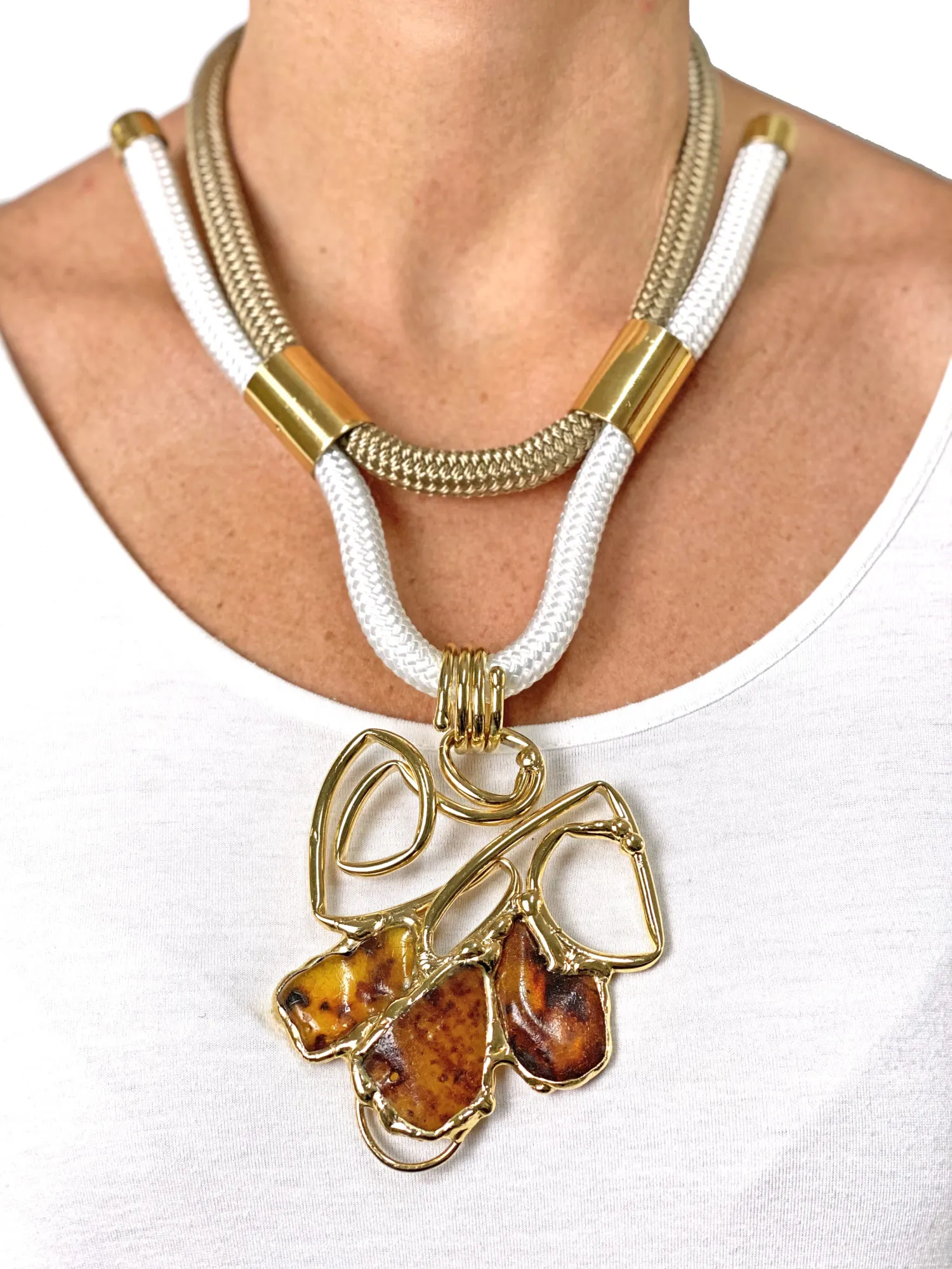 Collana Marea Amber