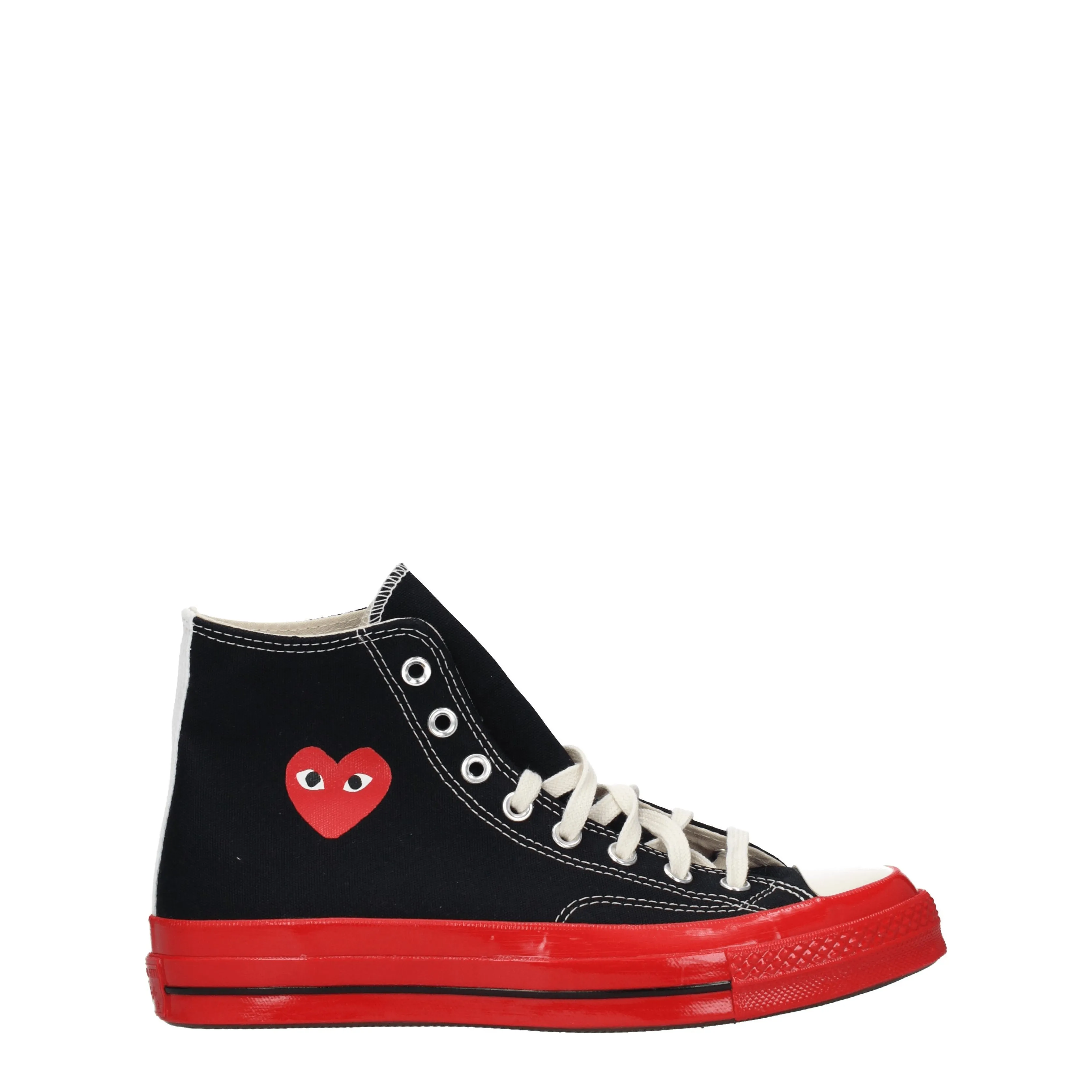 Comme des Garon Sneakers Converse Uomo Tessuto Nero/Rosso