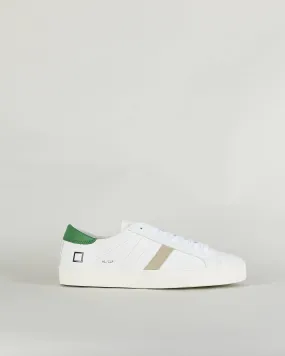 DATE Sneakers Hill Low White-Green D.A.T.E: