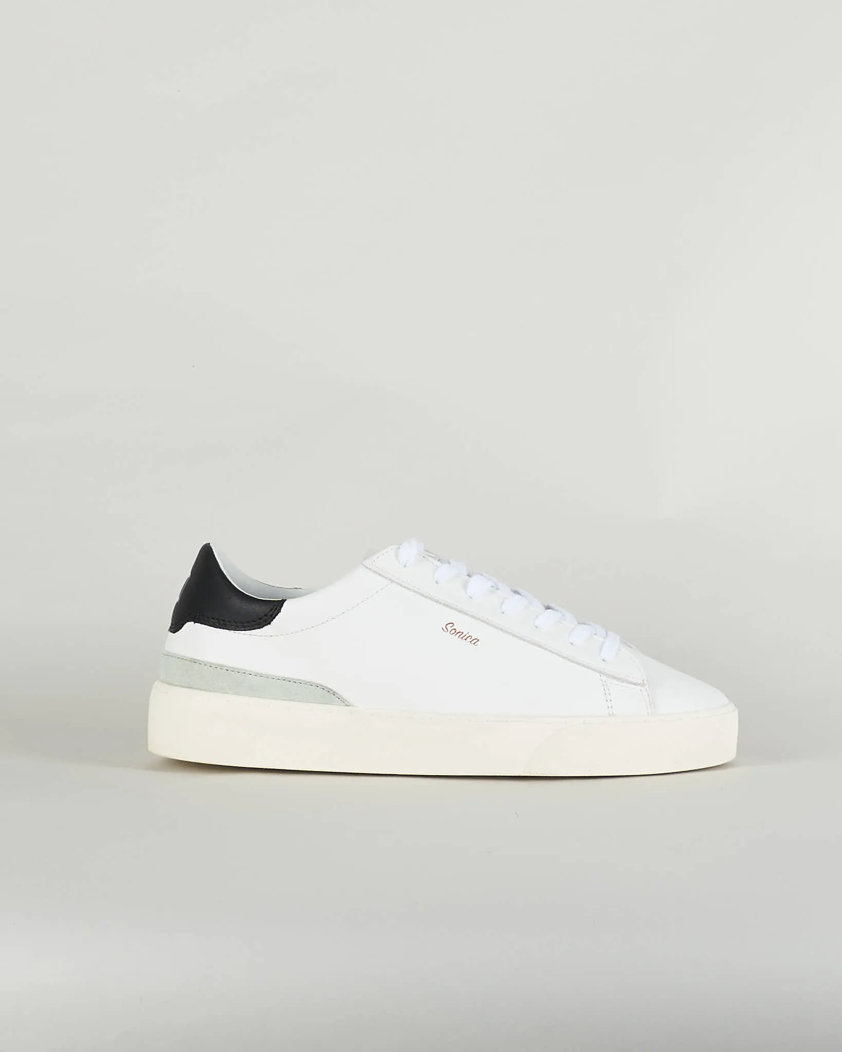 DATE Sneakers Sonica Calf White-Black D.A.T.E.