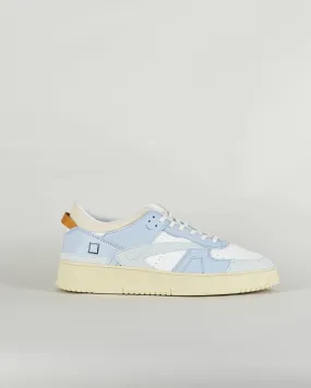 DATE Sneakers Torneo Bicolor White-Sky D.A.T.E.