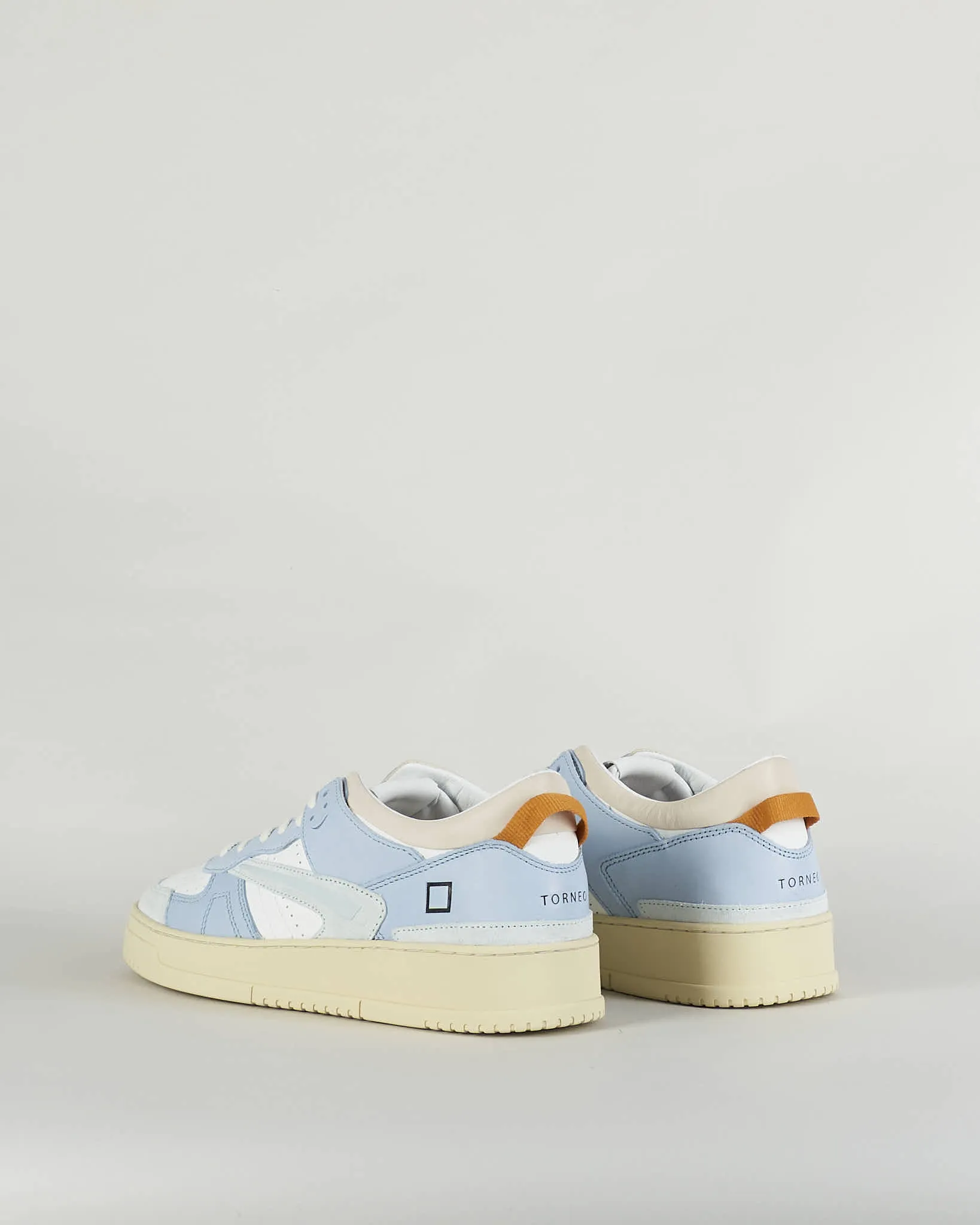 DATE Sneakers Torneo Bicolor White-Sky D.A.T.E.