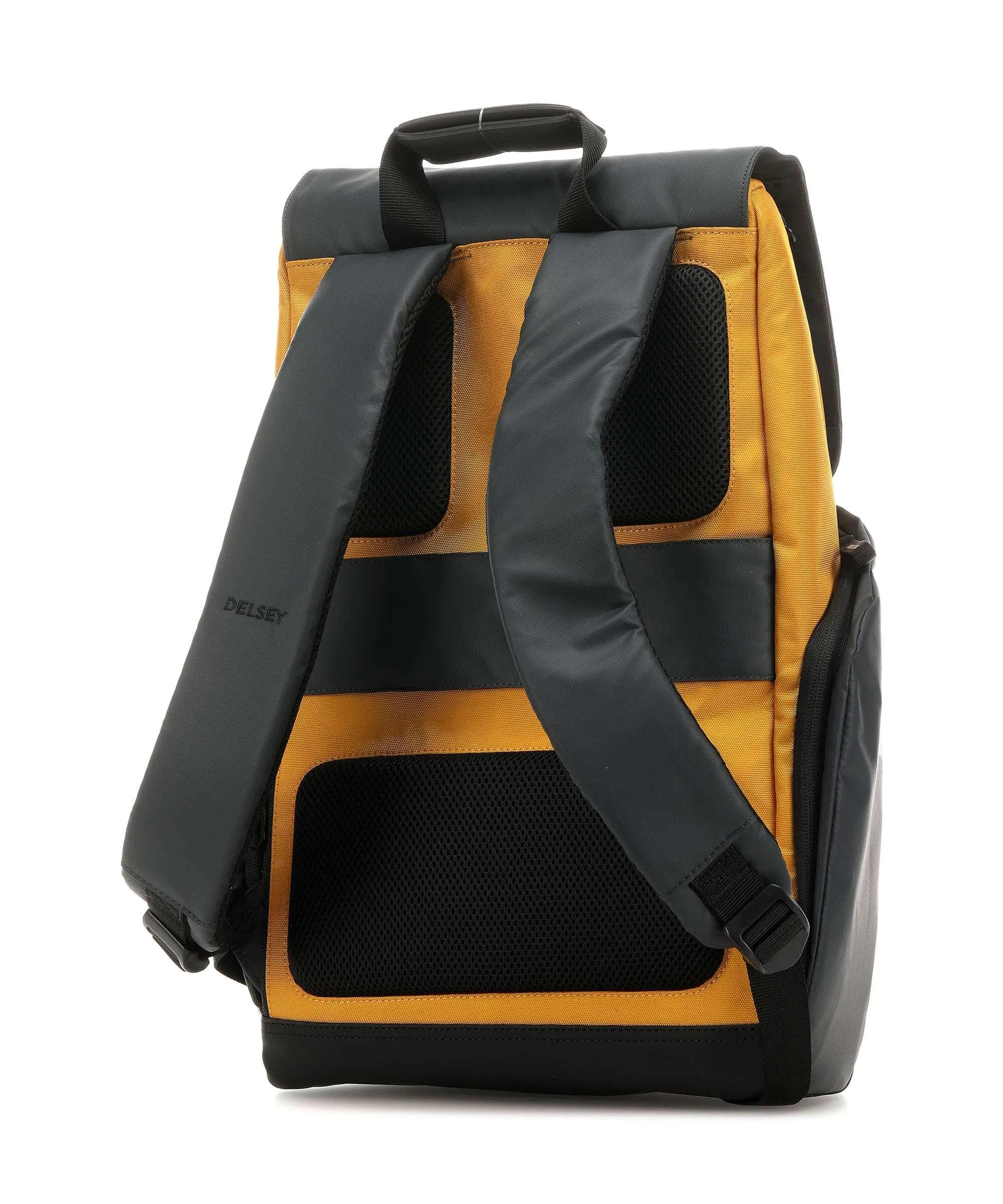  Delsey Paris Securflap Zaino 15″ poliestere grigio/giallo  