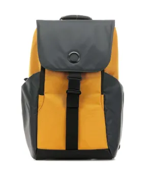  Delsey Paris Securflap Zaino 15″ poliestere grigio/giallo  